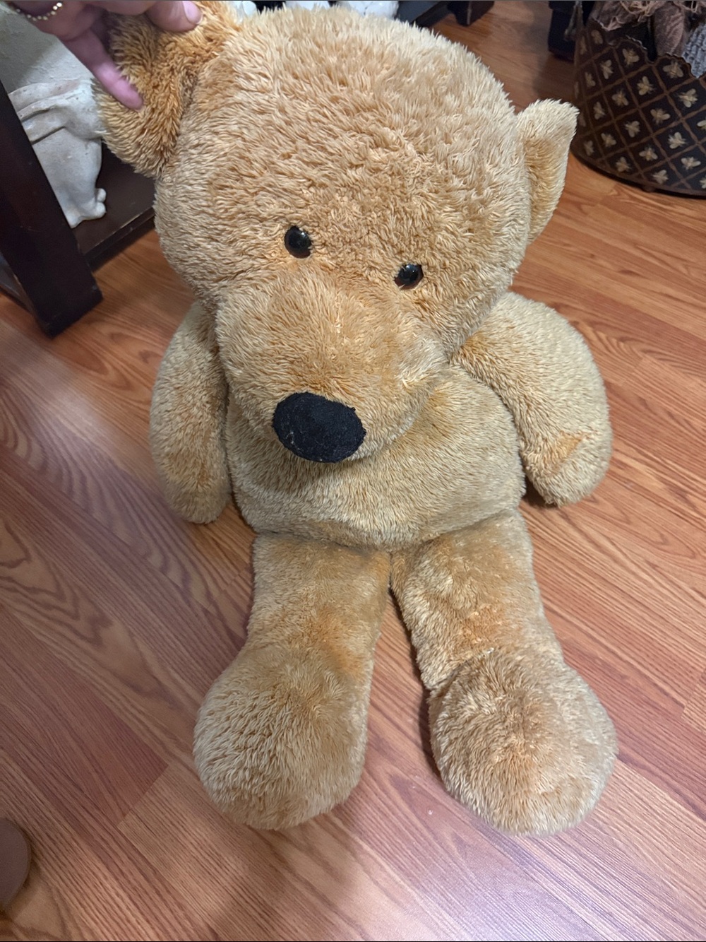 Plush Teddy Bear Stuffed Animal - Cream Tan Cuddly Toy